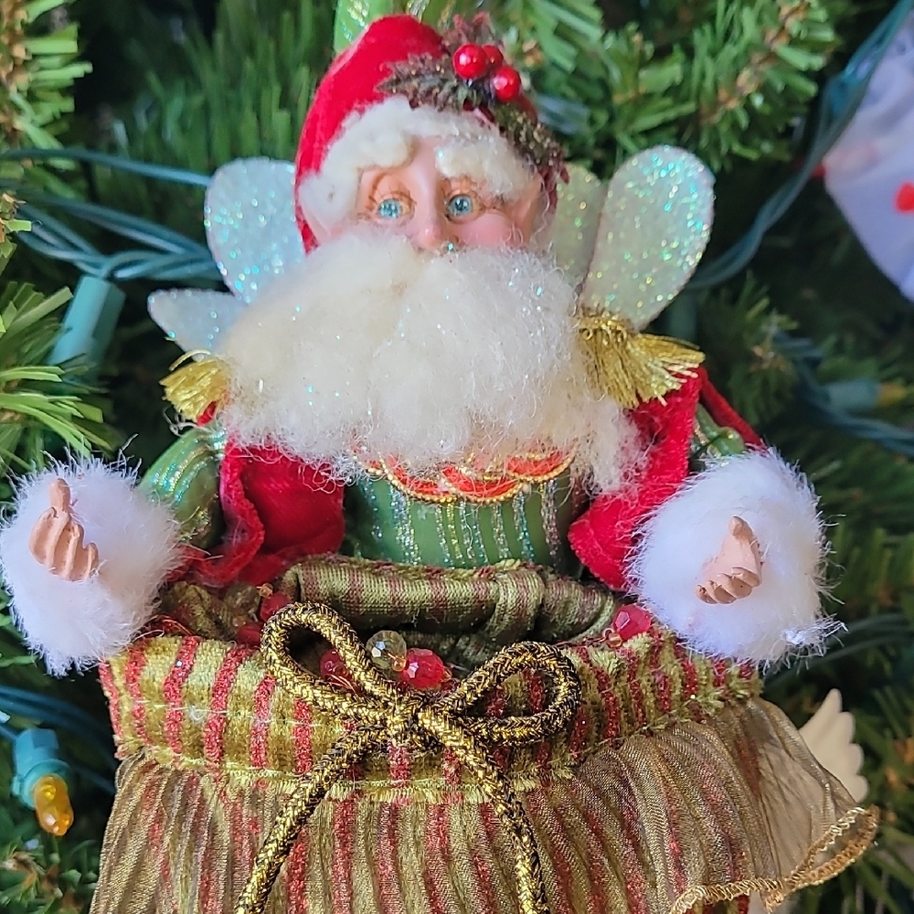 MARK ROBERTS Festive Santa Claus GIFT HOLDER